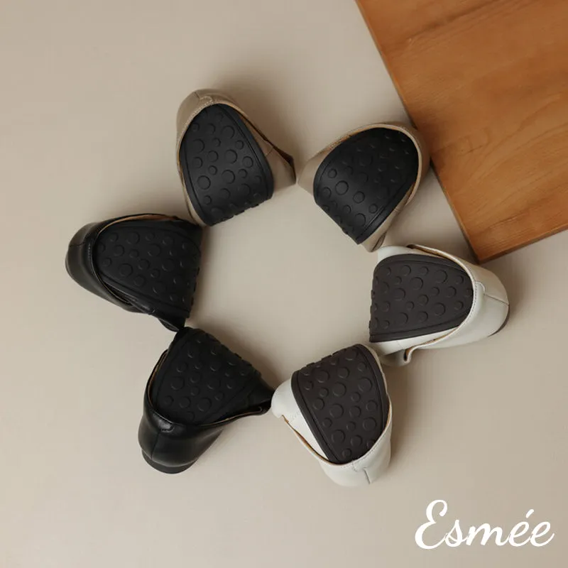 Extra Soft Leather Round Toe Loafers